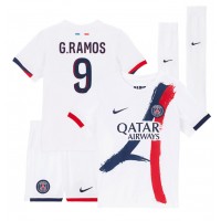 Maglia Calcio Paris Saint-Germain Goncalo Ramos #9 Seconda Divisa Bambino 2024-25 Manica Corta (+ pantaloncini)